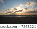 Sunset in the Japan Sea 7268221
