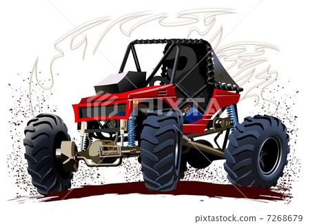 Vector Cartoon Buggy Vector Cartoon Buggy 7268679
