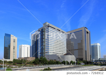 Makuhari new city center 7268912