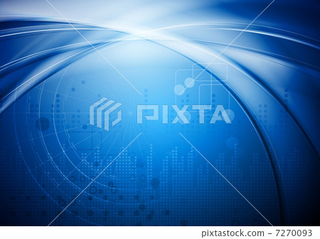 Bright blue vector design Bright blue vector design 7270093