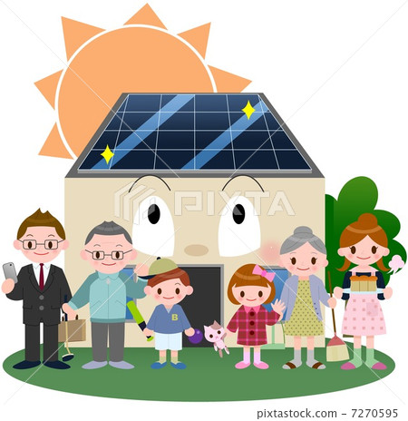 太陽房子6人家庭 太陽房子6人家庭 7270595