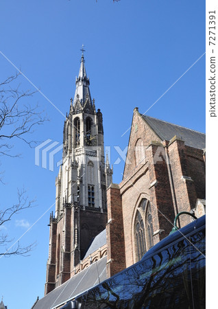 Market Square New Church Delft 7271391