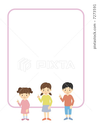 兒童和框架 兒童和框架 7273591