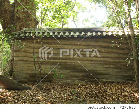 在熱田神社的信長的籬笆 在熱田神社的信長的籬笆 7273653