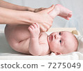 doctor massaging baby 7275049