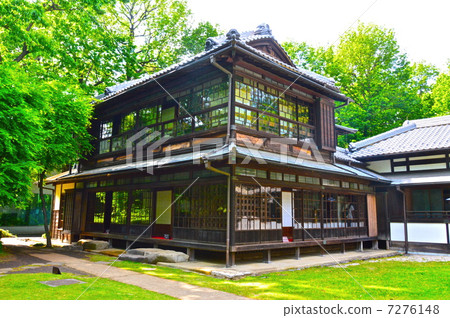 從花園一側看的“高橋美子屋”（江戶小公園，小金井公園/東京小金井市） 7276148