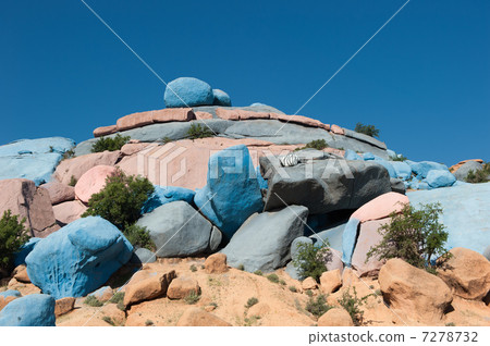 Painted Rocks, Tafraoute, Morocco Painted Rocks, Tafraoute, Morocco 7278732