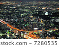Night view in Nagoya city 7280535