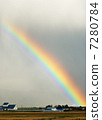 A rainbow over the plain A rainbow over the plain 7280784