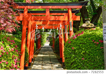 走在Tatebayashi / Ohiki Inari神社 走在Tatebayashi / Ohiki Inari神社 7282553
