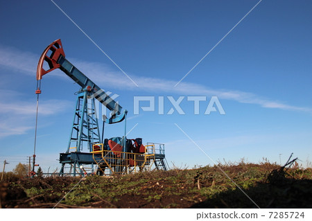 Oil production. oil pumps Russia 7285724