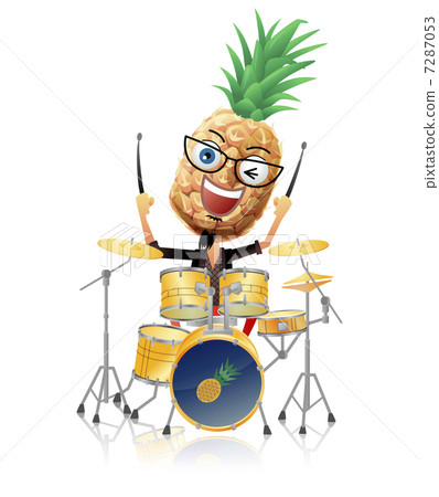 Pineapple drum 7287053