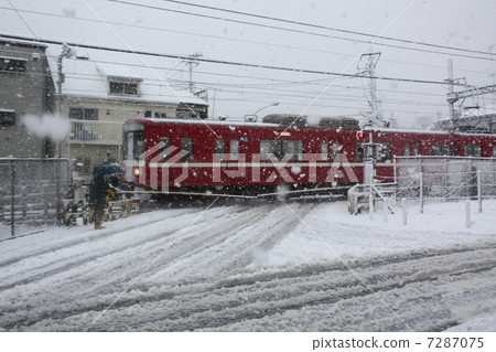 下雪天,京急 下雪天,京急 7287075