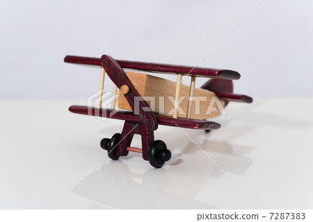 Antique biplane 7287383