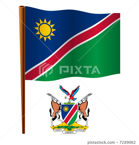 namibia wavy flag 7289062
