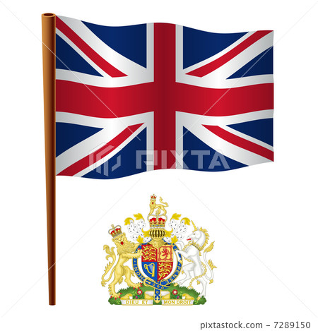 united kingdom wavy flag 7289150