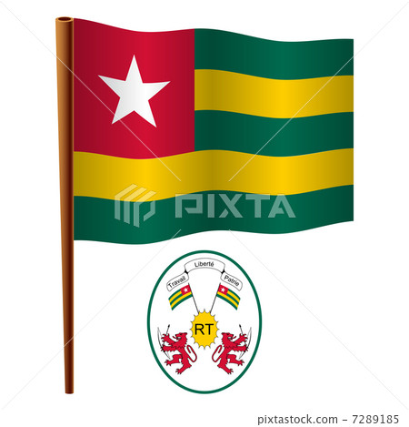 togo wavy flag 7289185