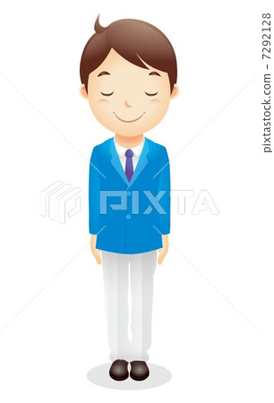 商人(淺蘭)例證 商人(淺蘭)例證 7292128