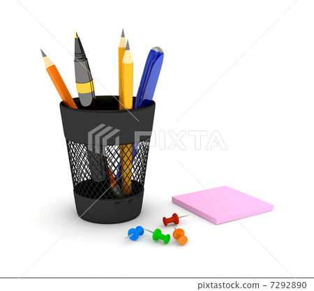 Glass with pencils Glass with pencils 7292890