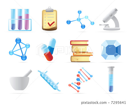 Icons for chemistry 7295641