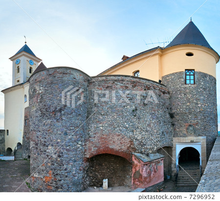 Palanok Castle in Mukachevo Town (Ukraine) 7296952