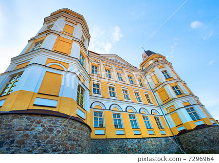 Greek Catholic Cathedral in Uzhhorod City. Built in 17th centur Greek Catholic Cathedral in Uzhhorod City. Built in 17th centur 7296964