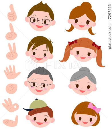 三代笑臉圖標 三代笑臉圖標 7297633