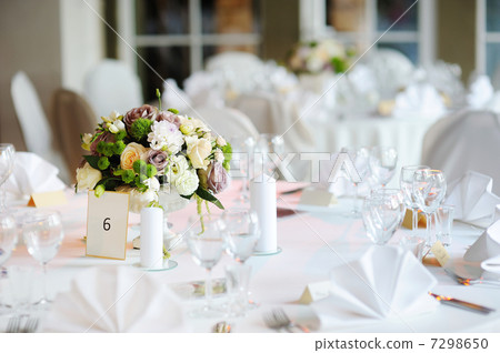 Table set for an event party Table set for an event party 7298650