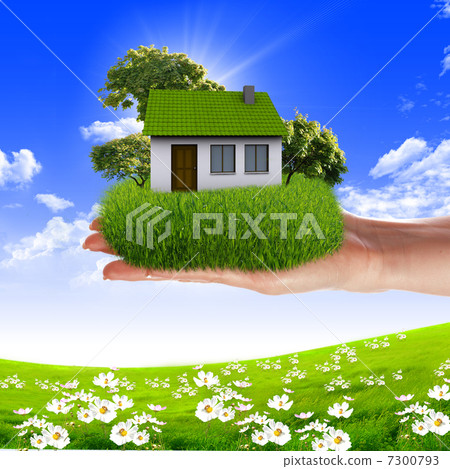 hands holding house hands holding house 7300793