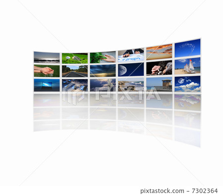 Streams of images 7302364