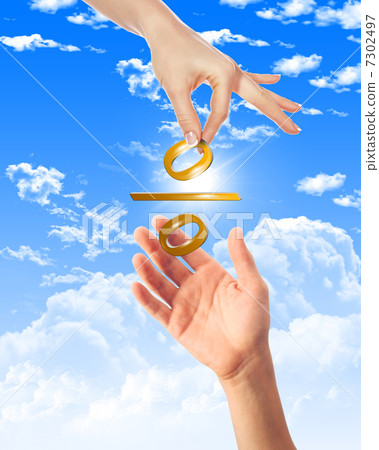 Symbol of a successful business. Symbol of a successful business. 7302497