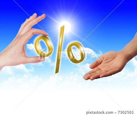 Symbol of a successful business. 7302501