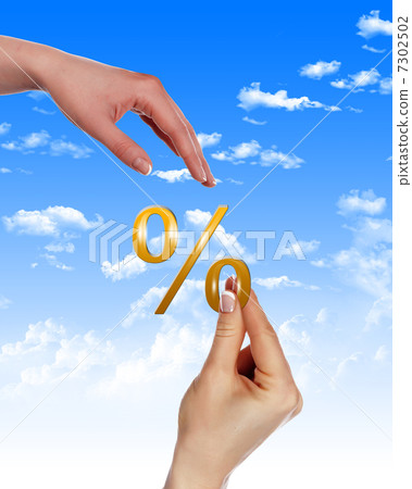 Symbol of a successful business. 7302502