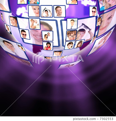 Media technology concept 7302553
