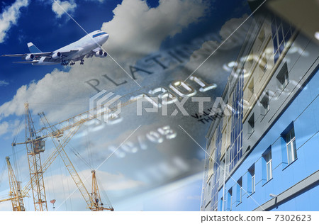 Abstract collage 7302623