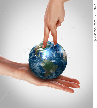 Hands and Earth. Hands and Earth. 7302624