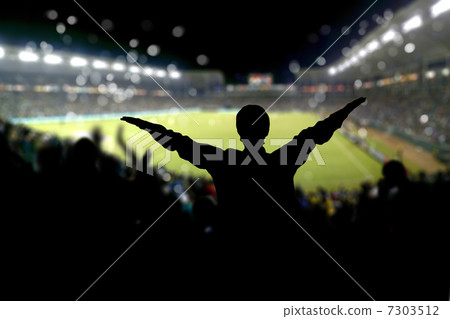 Crowd on the stadium 7303512