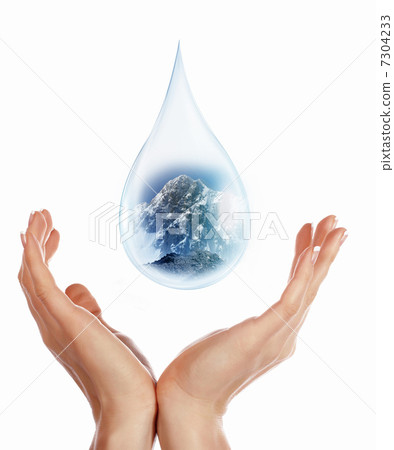 large drop of water large drop of water 7304233
