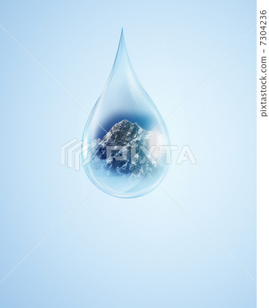large drop of water large drop of water 7304236