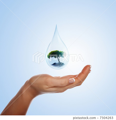 large drop of water large drop of water 7304263
