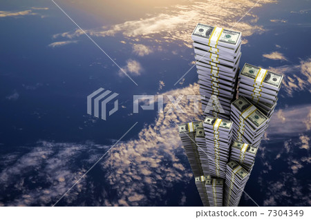 column of the cash bundles column of the cash bundles 7304349