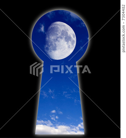 Keyhole - the door Keyhole - the door 7304482