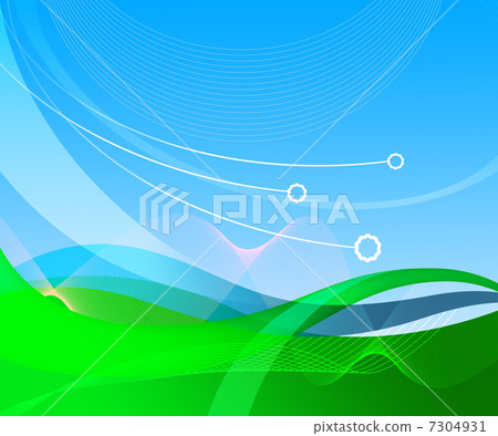 Abstract blue background Abstract blue background 7304931