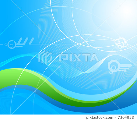 Abstract blue background Abstract blue background 7304938