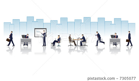 One day's work / businessmen One day's work / businessmen 7305077