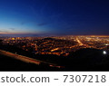 Night view from San Francisco Twin Peaks 7307218