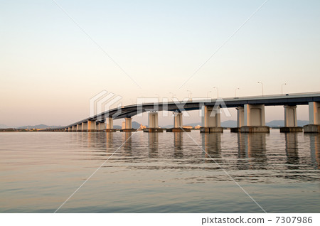 Lake Biwako Bridge 7307986
