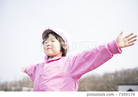 一個孩子傳播手 7309179