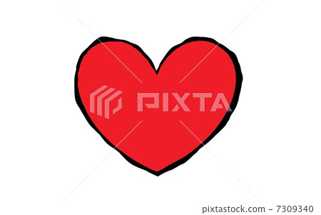 Japanese style heart 7309340