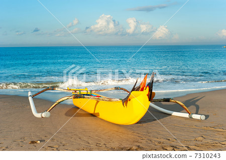 Balinese fisherman boat 7310243